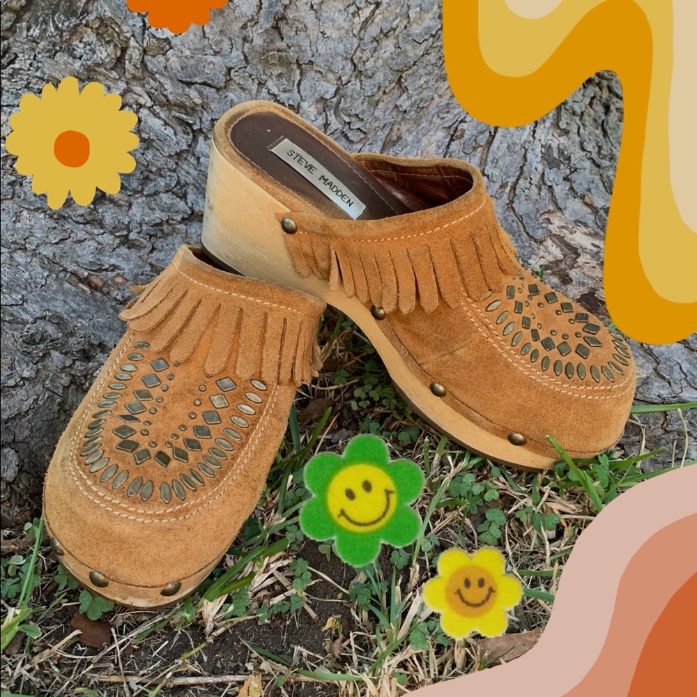 Authentic 90s Steve Madden clogs ✨